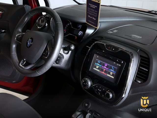 Renault Captur 1.6 16V SCE FLEX INTENSE X-TRONIC 2018/2019 vermelho à venda na Unique Automóveis em Indaiatuba — foto 15
