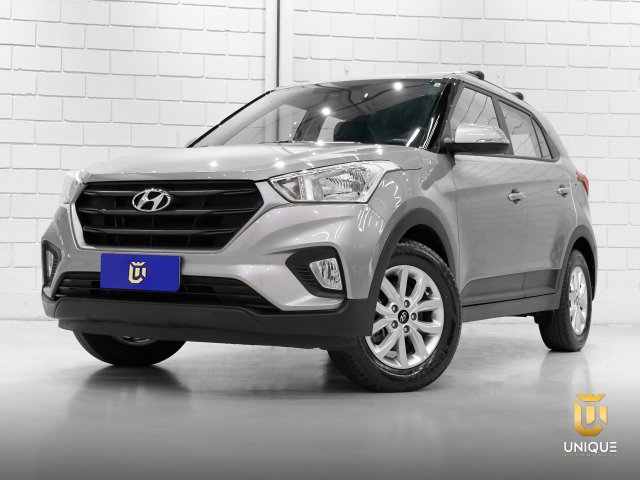 Hyundai Creta 1.6 16V FLEX ACTION AUTOMÁTICO 2023 cinza à venda na Unique Automóveis em Indaiatuba — foto 2