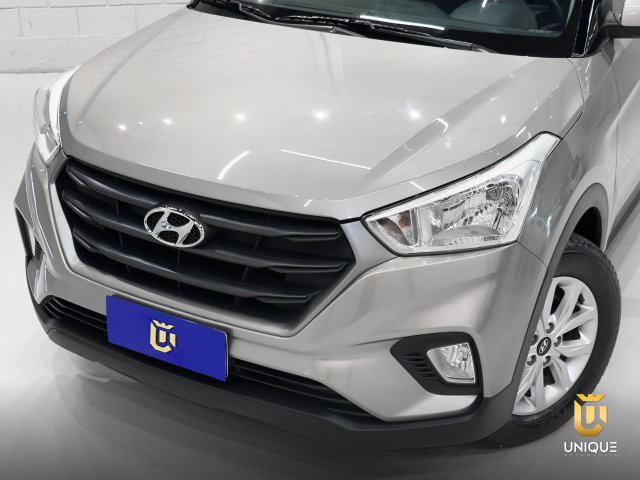 Hyundai Creta 1.6 16V FLEX ACTION AUTOMÁTICO 2023 cinza à venda na Unique Automóveis em Indaiatuba — foto 3