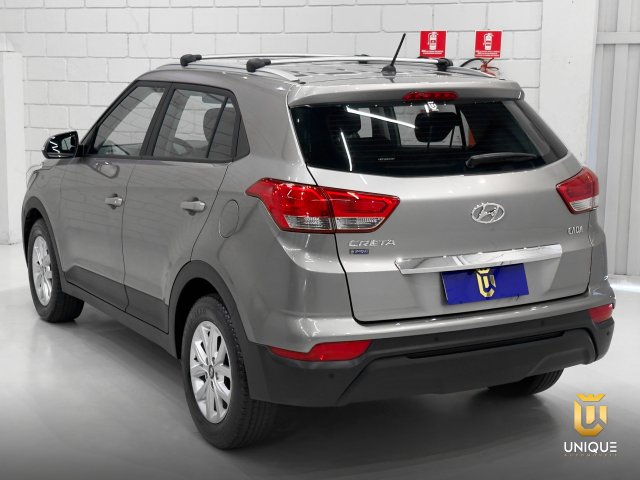 Hyundai Creta 1.6 16V FLEX ACTION AUTOMÁTICO 2023 cinza à venda na Unique Automóveis em Indaiatuba — foto 6