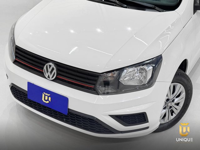 Volkswagen Gol 1.0 12V MPI TOTALFLEX 4P MANUAL 2021/2022 branco à venda na Unique Automóveis em Indaiatuba — foto 3