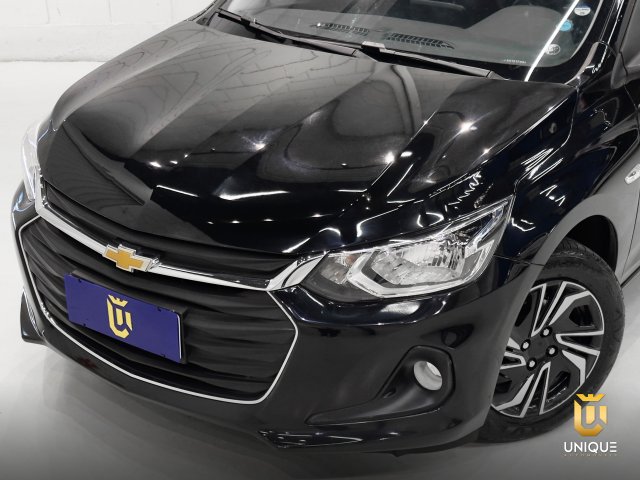 Chevrolet Onix 1.0 FLEX LT MANUAL 2024/2025 preto à venda na Unique Automóveis em Indaiatuba — foto 3