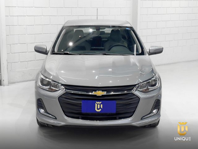 Chevrolet Onix 1.0 TURBO FLEX PREMIER AUTOMÁTICO 2024/2025 cinza à venda na Unique Automóveis em Indaiatuba — foto 4