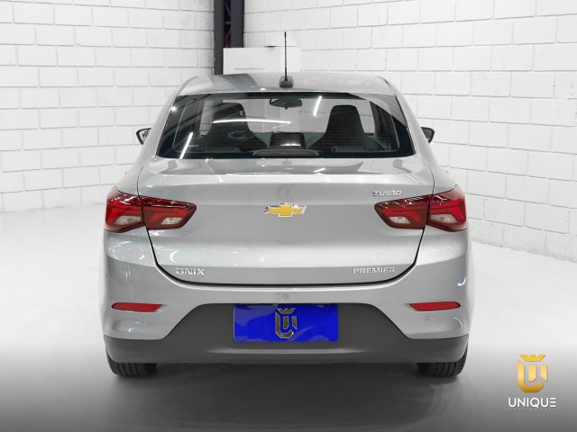 Chevrolet Onix 1.0 TURBO FLEX PREMIER AUTOMÁTICO 2024/2025 cinza à venda na Unique Automóveis em Indaiatuba — foto 5