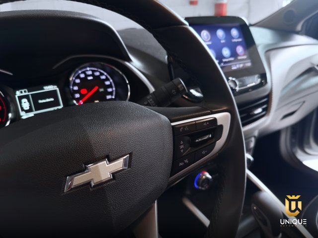 Chevrolet Onix 1.0 TURBO FLEX PREMIER AUTOMÁTICO 2024/2025 cinza à venda na Unique Automóveis em Indaiatuba — foto 17