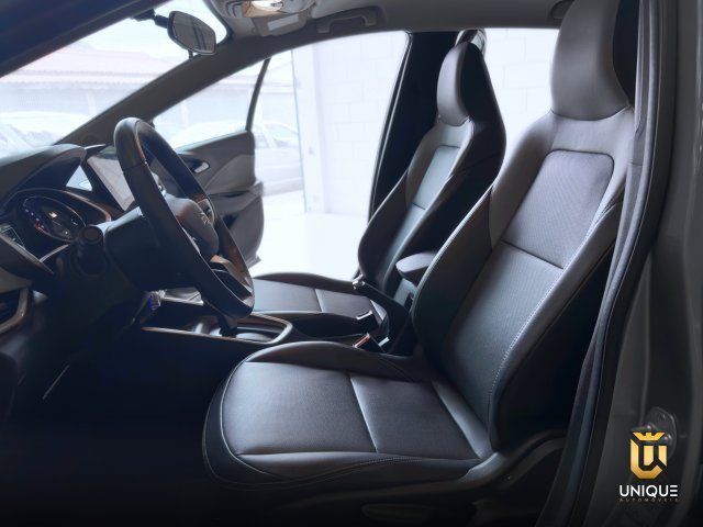 Chevrolet Onix 1.0 TURBO FLEX PREMIER AUTOMÁTICO 2024/2025 cinza à venda na Unique Automóveis em Indaiatuba — foto 20