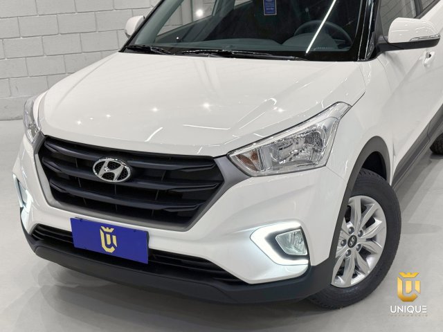 Hyundai Creta 1.6 16V FLEX ACTION AUTOMÁTICO 2024/2025 branco à venda na Unique Automóveis em Indaiatuba — foto 3