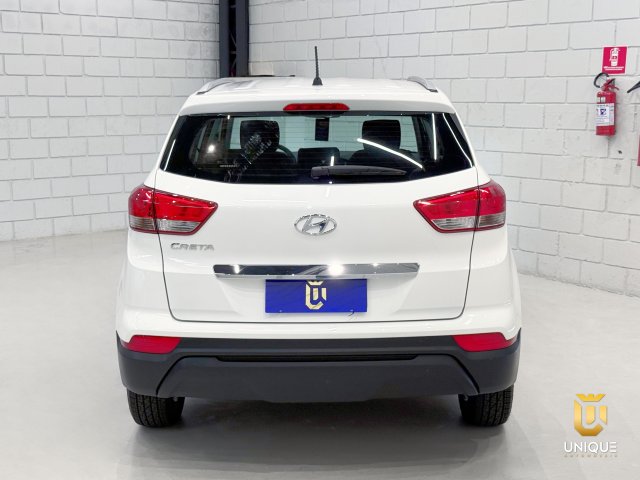 Hyundai Creta 1.6 16V FLEX ACTION AUTOMÁTICO 2024/2025 branco à venda na Unique Automóveis em Indaiatuba — foto 5