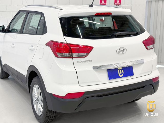 Hyundai Creta 1.6 16V FLEX ACTION AUTOMÁTICO 2024/2025 branco à venda na Unique Automóveis em Indaiatuba — foto 6