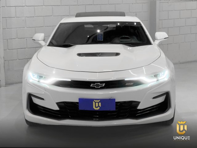Chevrolet Camaro 6.2 V8 GASOLINA SS AUTOMÁTICO 2020 branco à venda na Unique Automóveis em Indaiatuba — foto 4