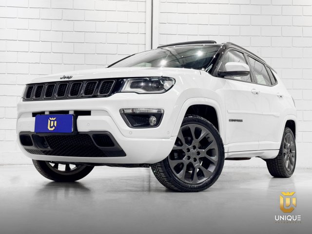 Jeep Compass 2.0 16V DIESEL LIMITED 4X4 AUTOMÁTICO 2019 branco à venda na Unique Automóveis em Indaiatuba — foto 2