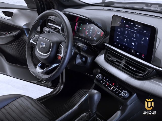 Fiat Fastback 1.0 TURBO 200 FLEX IMPETUS CVT 2023 preto à venda na Unique Automóveis em Indaiatuba — foto 18