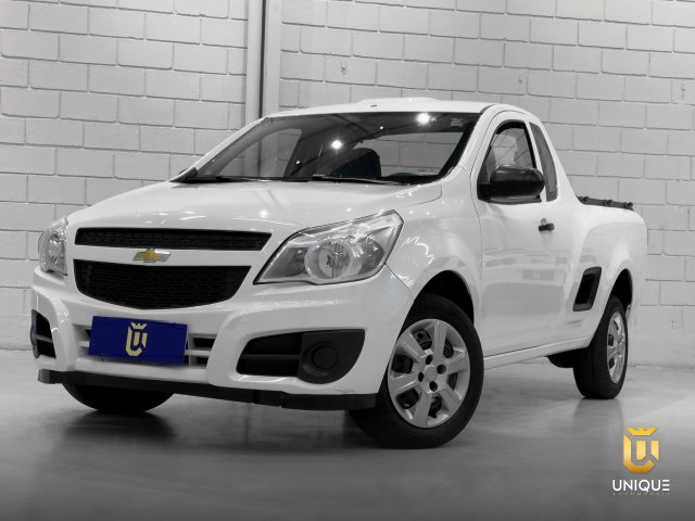 Chevrolet Montana 1.4 MPFI LS CS 8V FLEX 2P MANUAL 2020/2021 branco à venda na Unique Automóveis em Indaiatuba — foto 2