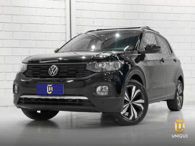 Volkswagen T-cross 1.0 200 TSI TOTAL FLEX COMFORTLINE AUTOMÁTICO 2022/2023 preto à venda na Unique Automóveis em Indaiatuba — foto 2