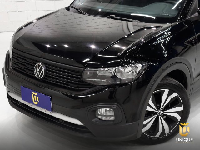 Volkswagen T-cross 1.0 200 TSI TOTAL FLEX COMFORTLINE AUTOMÁTICO 2022/2023 preto à venda na Unique Automóveis em Indaiatuba — foto 3