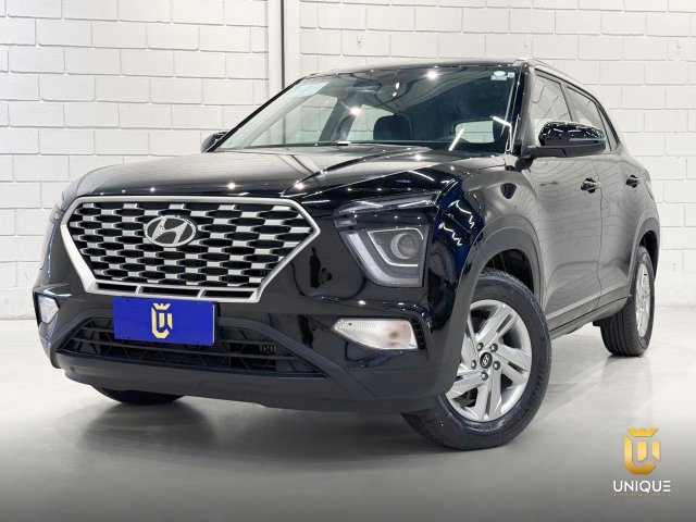 Hyundai Creta 1.0 TGDI FLEX COMFORT AUTOMÁTICO 2024 preto à venda na Unique Automóveis em Indaiatuba — foto 2