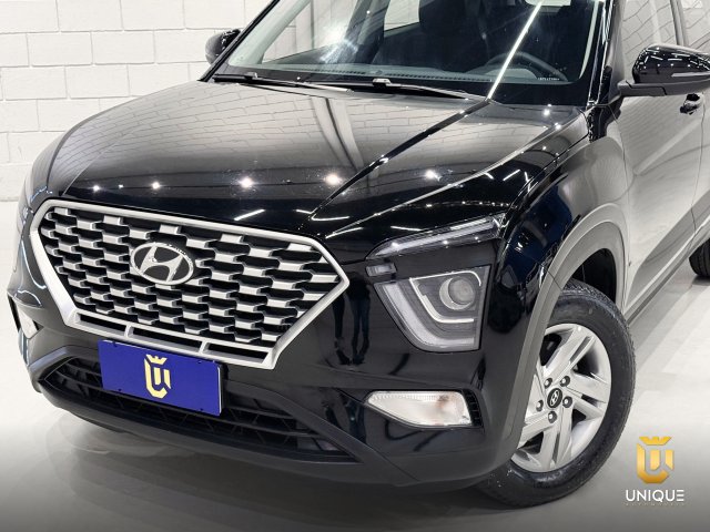 Hyundai Creta 1.0 TGDI FLEX COMFORT AUTOMÁTICO 2024 preto à venda na Unique Automóveis em Indaiatuba — foto 3