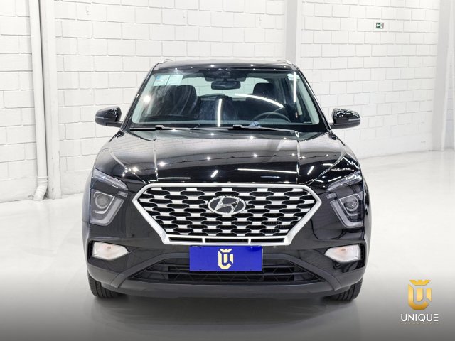 Hyundai Creta 1.0 TGDI FLEX COMFORT AUTOMÁTICO 2024 preto à venda na Unique Automóveis em Indaiatuba — foto 4
