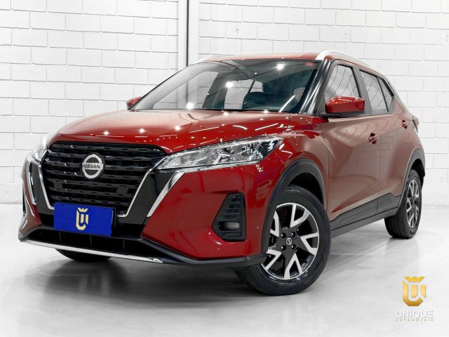 Nissan Kicks 1.6 16V FLEXSTART SENSE XTRONIC 2022 vermelho à venda na Unique Automóveis em Indaiatuba — foto 2