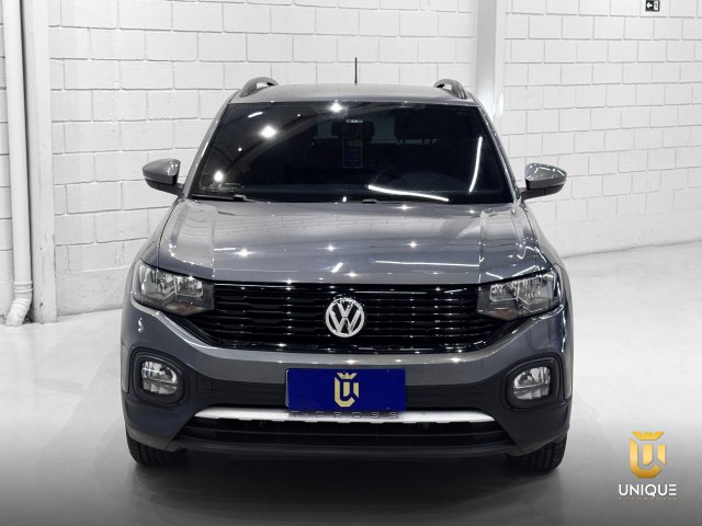 Volkswagen T-cross 1.0 200 TSI TOTAL FLEX AUTOMÁTICO 2020/2021 cinza à venda na Unique Automóveis em Indaiatuba — foto 4