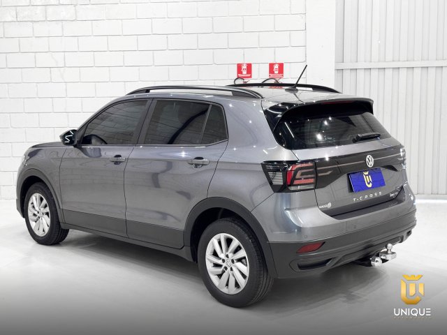 Volkswagen T-cross 1.0 200 TSI TOTAL FLEX AUTOMÁTICO 2020/2021 cinza à venda na Unique Automóveis em Indaiatuba — foto 6