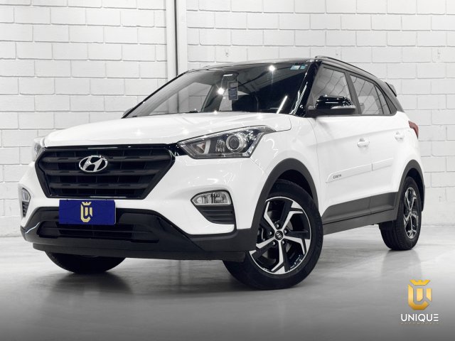 Hyundai Creta 2.0 16V FLEX SPORT AUTOMÁTICO 2017/2018 branco à venda na Unique Automóveis em Indaiatuba — foto 2