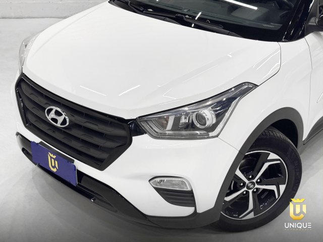 Hyundai Creta 2.0 16V FLEX SPORT AUTOMÁTICO 2017/2018 branco à venda na Unique Automóveis em Indaiatuba — foto 3