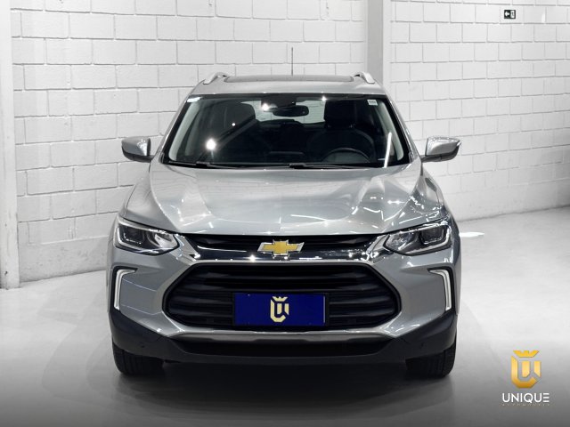Chevrolet Tracker 1.2 TURBO FLEX PREMIER AUTOMÁTICO 2023/2024 prata à venda na Unique Automóveis em Indaiatuba — foto 4