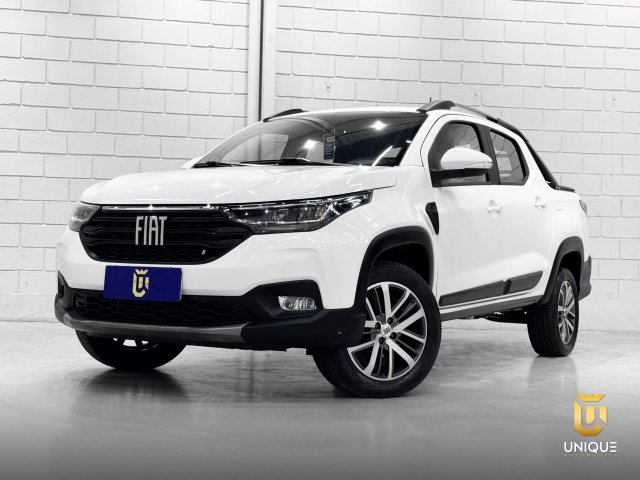 Fiat Strada 1.3 FIREFLY FLEX VOLCANO CD CVT 2022/2023 branco à venda na Unique Automóveis em Indaiatuba — foto 2