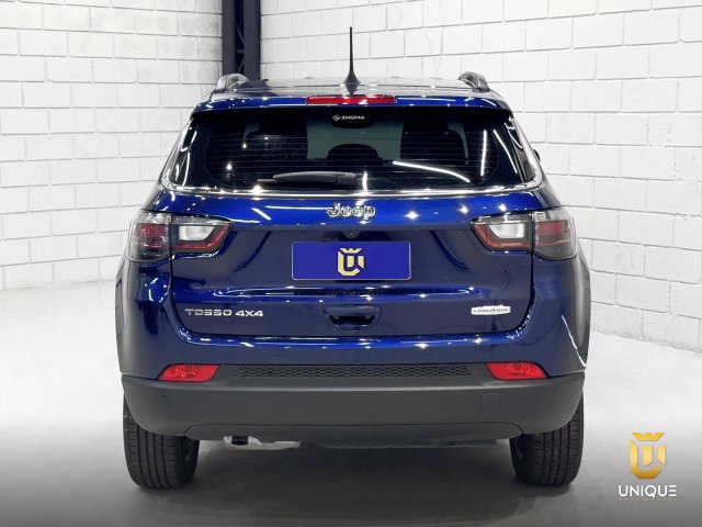 Jeep Compass 2.0 TD350 TURBO DIESEL LONGITUDE AT9 2022 azul à venda na Unique Automóveis em Indaiatuba — foto 5