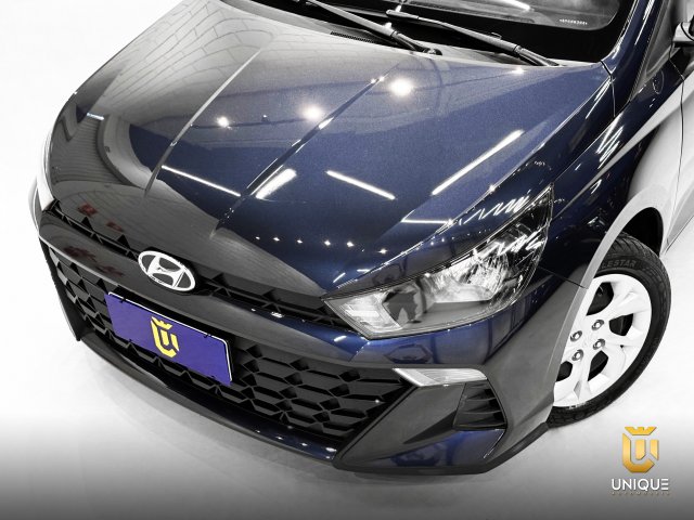 Hyundai Hb20 1.0 12V FLEX COMFORT PLUS MANUAL 2024/2025 azul à venda na Unique Automóveis em Indaiatuba — foto 3