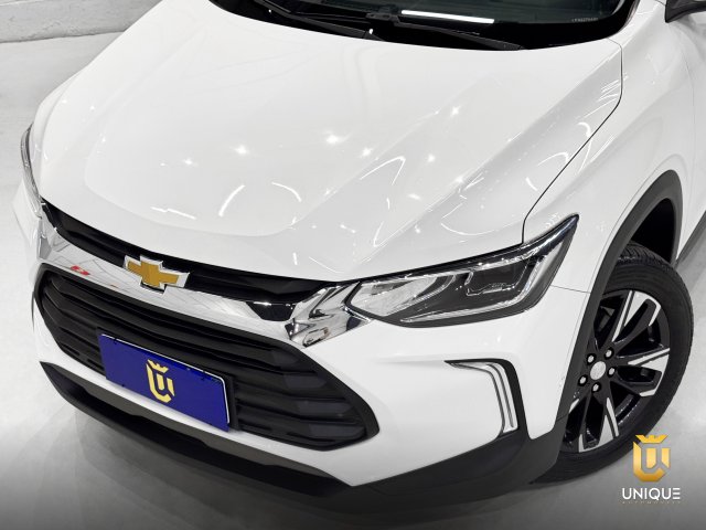 Chevrolet Tracker 1.0 TURBO FLEX PREMIER AUTOMÁTICO 2023 branco à venda na Unique Automóveis em Indaiatuba — foto 3
