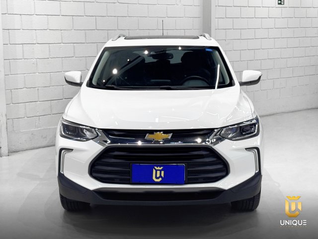 Chevrolet Tracker 1.0 TURBO FLEX PREMIER AUTOMÁTICO 2023 branco à venda na Unique Automóveis em Indaiatuba — foto 4