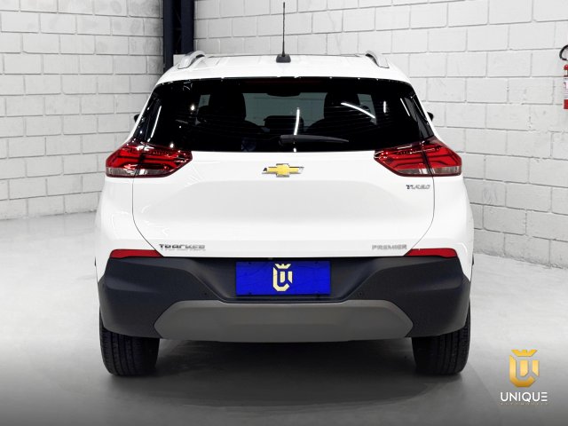 Chevrolet Tracker 1.0 TURBO FLEX PREMIER AUTOMÁTICO 2023 branco à venda na Unique Automóveis em Indaiatuba — foto 5