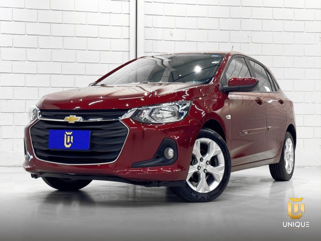 Chevrolet Onix 1.0 TURBO FLEX LTZ AUTOMATICO 2023/2024 vermelho à venda na Unique Automóveis em Indaiatuba — foto 2