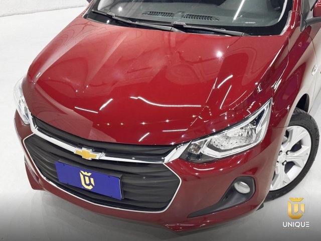 Chevrolet Onix 1.0 TURBO FLEX LTZ AUTOMATICO 2023/2024 vermelho à venda na Unique Automóveis em Indaiatuba — foto 3
