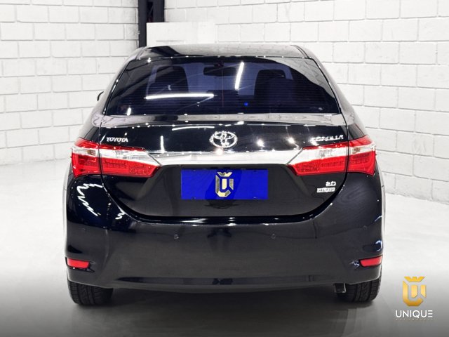 Toyota Corolla 2.0 ALTIS 16V FLEX 4P AUTOMÁTICO 2015/2016 preto à venda na Unique Automóveis em Indaiatuba — foto 5