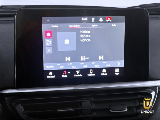 Fiat Fastback 1.0 TURBO 200 FLEX AUDACE CVT 2023 cinza à venda na Unique Automóveis em Indaiatuba — foto 13