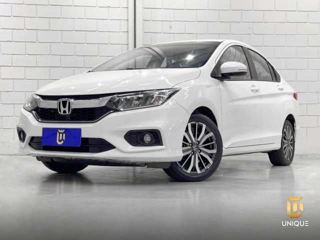 Honda City 1.5 EXL 16V FLEX 4P AUTOMÁTICO 2019 branco à venda na Unique Automóveis em Indaiatuba — foto 2