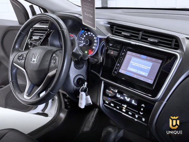 Honda City 1.5 EXL 16V FLEX 4P AUTOMÁTICO 2019 branco à venda na Unique Automóveis em Indaiatuba — foto 18