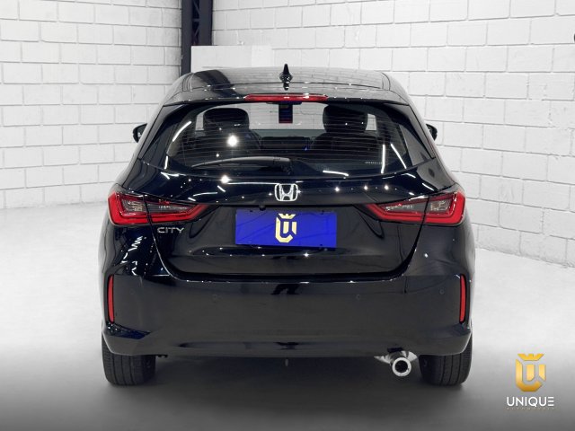 Honda City 1.5 I-VTEC FLEX HATCH EXL CVT 2022/2023 preto à venda na Unique Automóveis em Indaiatuba — foto 5