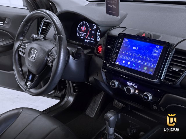 Honda City 1.5 I-VTEC FLEX HATCH EXL CVT 2022/2023 preto à venda na Unique Automóveis em Indaiatuba — foto 12