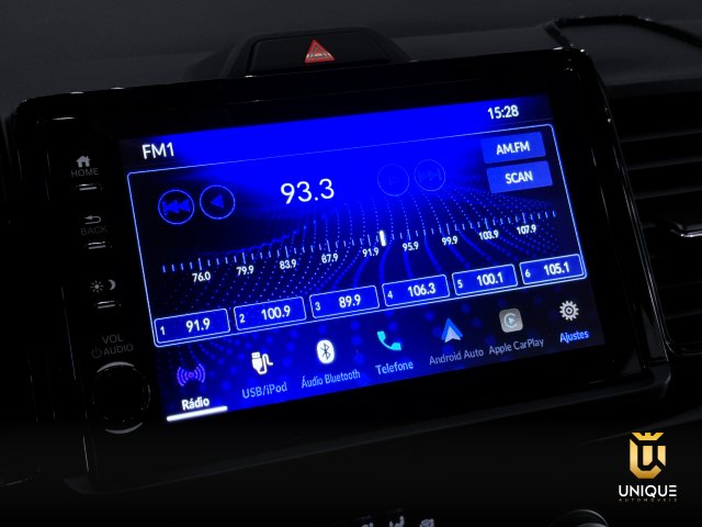 Honda City 1.5 I-VTEC FLEX HATCH EXL CVT 2022/2023 preto à venda na Unique Automóveis em Indaiatuba — foto 16