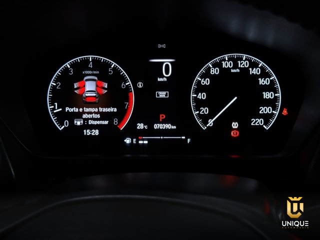 Honda City 1.5 I-VTEC FLEX HATCH EXL CVT 2022/2023 preto à venda na Unique Automóveis em Indaiatuba — foto 17