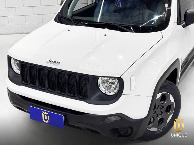 Jeep Renegade 1.8 16V FLEX 4P AUTOMATICO 2019/2020 branco à venda na Unique Automóveis em Indaiatuba — foto 3