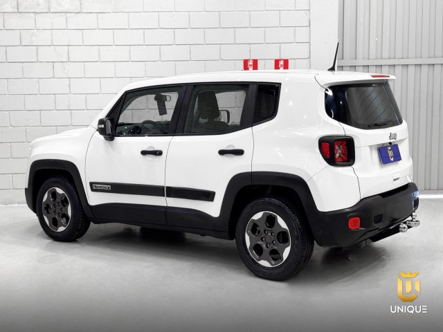 Jeep Renegade 1.8 16V FLEX 4P AUTOMATICO 2019/2020 branco à venda na Unique Automóveis em Indaiatuba — foto 6
