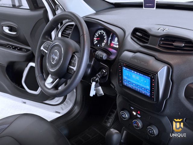 Jeep Renegade 1.8 16V FLEX 4P AUTOMATICO 2019/2020 branco à venda na Unique Automóveis em Indaiatuba — foto 19