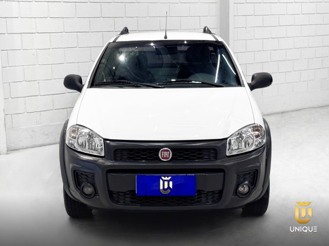 Fiat Strada 1.4 MPI HARD WORKING CS 8V FLEX 2P MANUAL 2019/2020 branco à venda na Unique Automóveis em Indaiatuba — foto 4