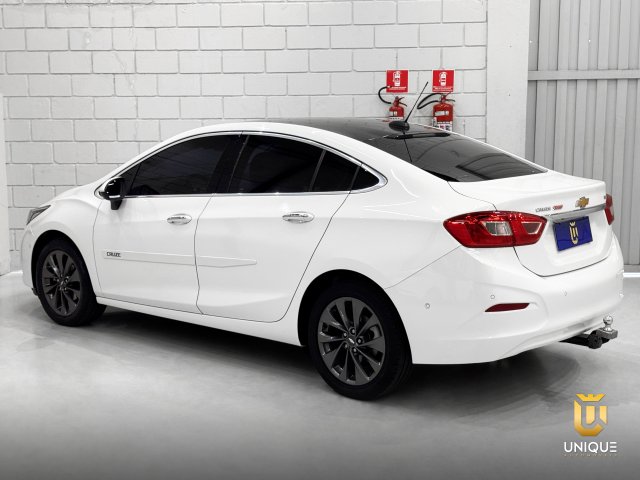 Chevrolet Cruze Sedan 1.4 TURBO LTZ 16V FLEX 4P AUTOMÁTICO 2016/2017 branco à venda na Unique Automóveis em Indaiatuba — foto 6