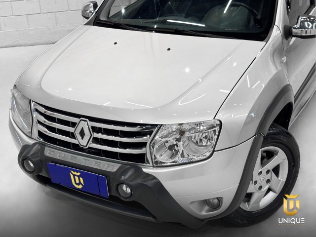 Renault Duster 1.6 DYNAMIQUE 4X2 16V FLEX 4P MANUAL 2013/2014 prata à venda na Unique Automóveis em Indaiatuba — foto 3